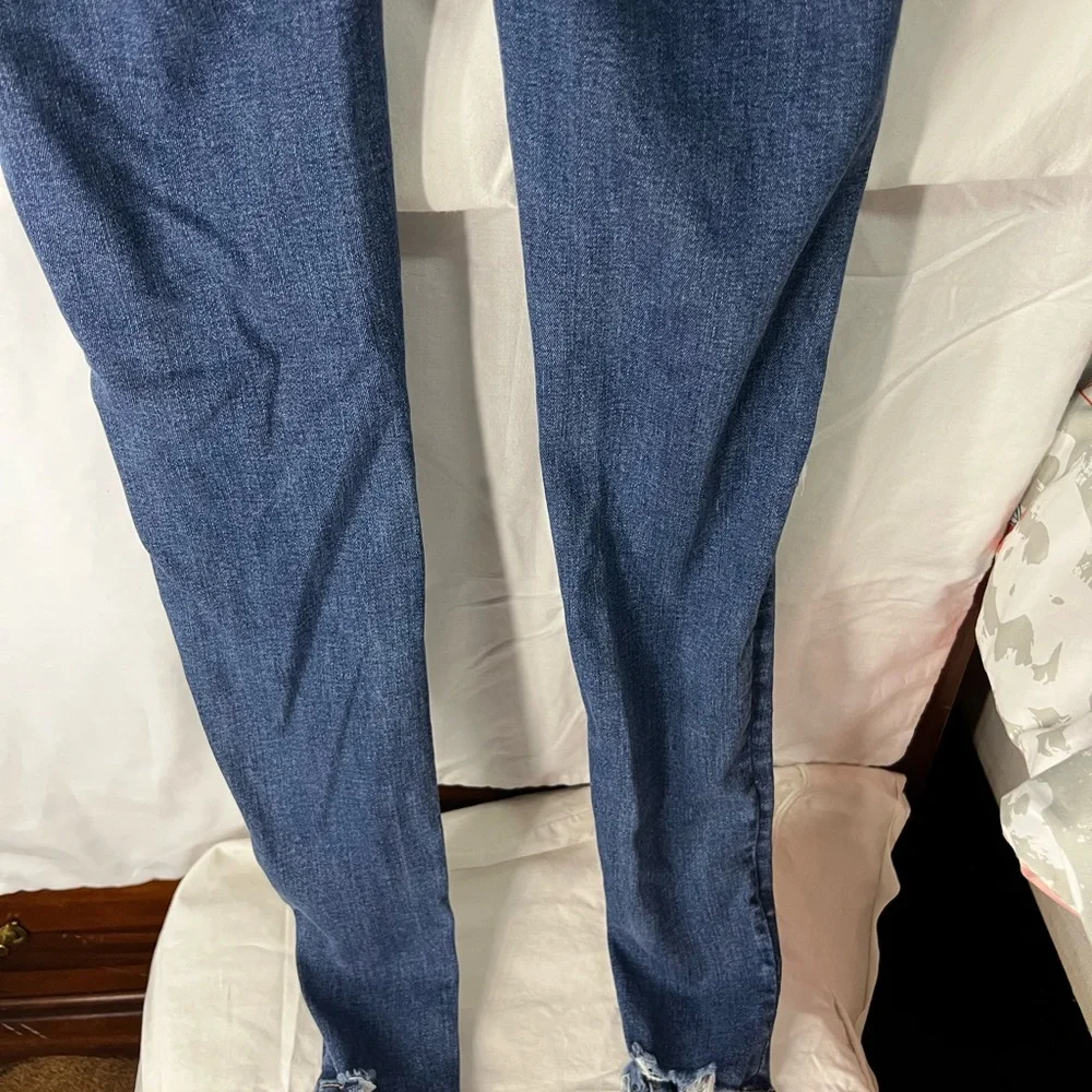 American Eagle next level stretch super hi rise jegging size 000 - Picture 6 of 7
